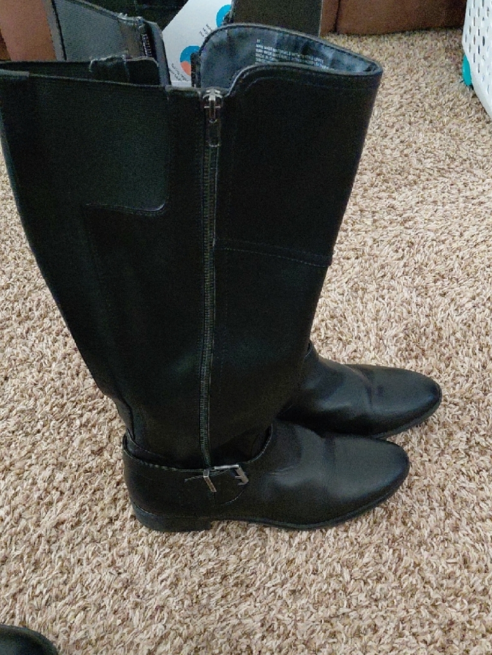 Target Black Tall Riding Boots - Picture 3 of 5